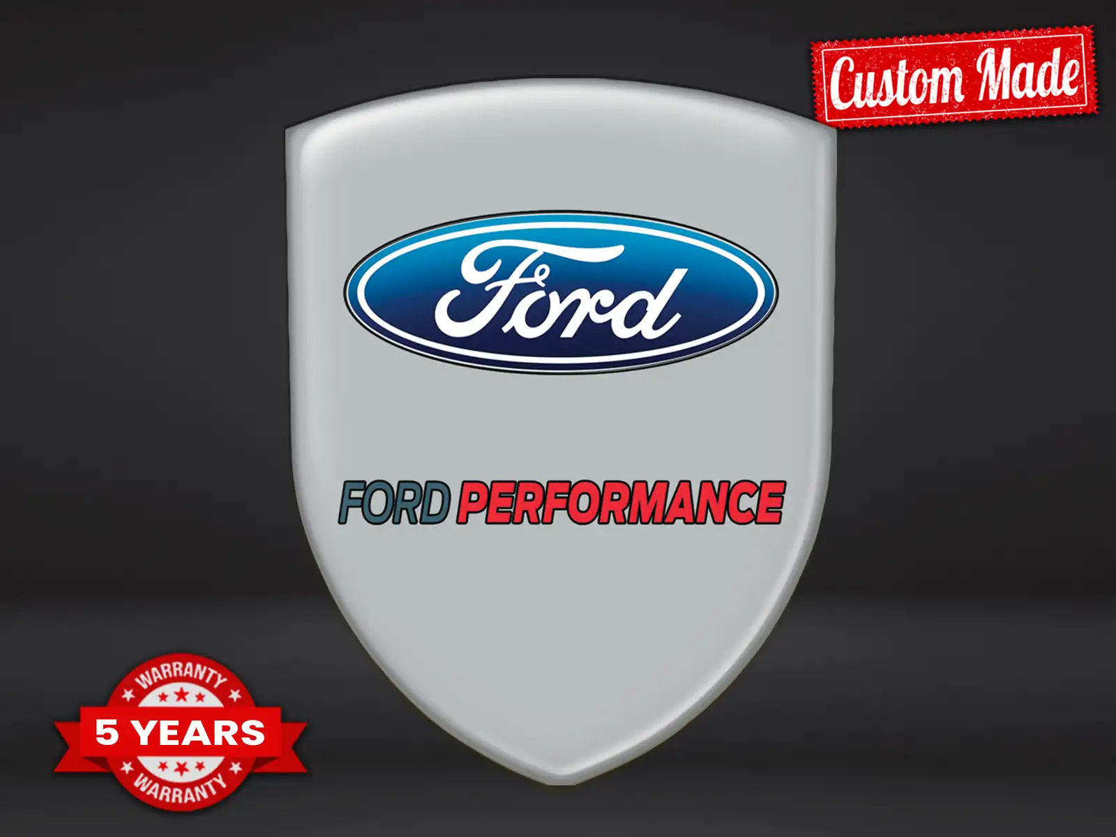 Ford Etiqueta Impermeable Diseño Máximo Estilo Pro 